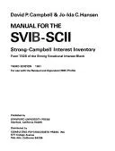 Cover of Manual for the SVIB-SCII