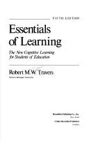 Cover of Essentials of learning