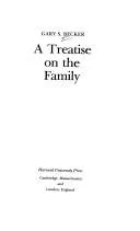 Cover of A treatise on the family