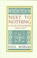 Cover of Next to nothing