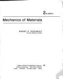Cover of Mechanics of materials