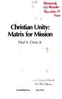 Cover of Christian Unity