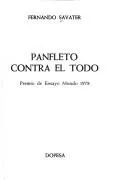 Cover of Panfleto Contra El Todo