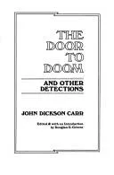 Cover of The door to doom, and other detections