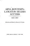 Cover of Arna Bontemps-Langston Hughes letters, 1925-1967
