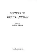 Cover of Letters of Vachel Lindsay