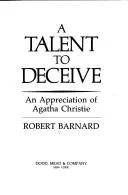 Cover of A talent to deceive