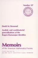 Cover of Analytic and combinatorial generalizations of the Rogers-Ramanujan identities