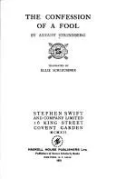 Cover of The confession of a fool
