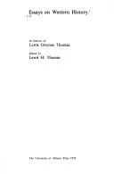 Cover of Essays on western history