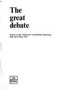 Cover of The great debate