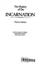 Cover of The mystery of the incarnation