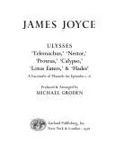 Cover of Ulysses, 'Telemachus,''Nestor,' 'Proteus,' 'Calypso,' 'Lotus eaters,' & 'Hades'