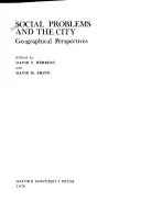 Cover of Social problems and the city