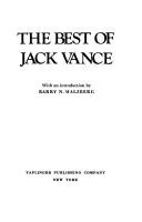 Cover of The Best of Jack Vance
