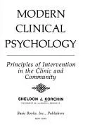 Cover of Modern Clinical Psychology