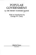 Cover of Popular government