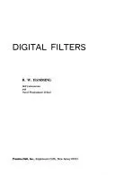 Cover of Digital filters