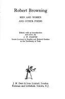 Cover of Men and women, and other poems