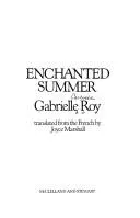 Cover of Enchanted summer