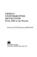 Cover of China's uninterrupted revolution