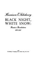Cover of Black night, white snow
