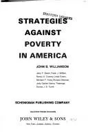 Cover of Strategies against poverty in America