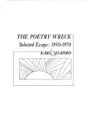 Cover of The poetry wreck