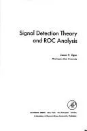 Cover of Signal detection theory and ROC-analysis