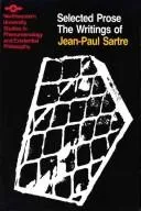 Cover of The writings of Jean-Paul Sartre