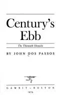 Cover of Century's ebb