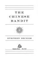Cover of The Chinese bandit