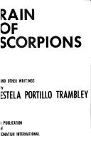 Cover of Rain of scorpions and other writings