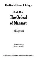 Cover of The ordeal of Mansart