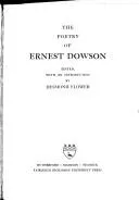 Cover of The poetry of Ernest Dowson