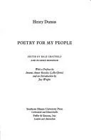 Cover of Poetry for my people