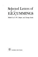 Cover of Selected letters of E. E. Cummings