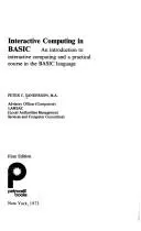 Cover of Interactive computing in BASIC