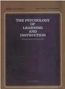 Cover of The psychology of learning and instruction: educational psychology