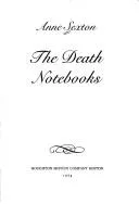 Cover of The death notebooks
