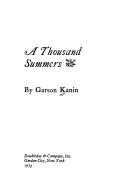 Cover of A thousand summers