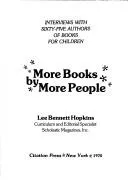 Cover of More books by more people