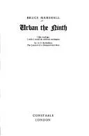 Cover of Urban the Ninth