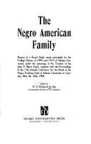 Cover of The Negro American family