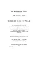Cover of The Complete Poems of Robert Southwell S.J.