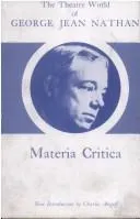 Cover of Materia critica
