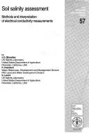 Cover of Soil salinity assessment