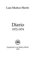 Cover of Diario, 1972-1974