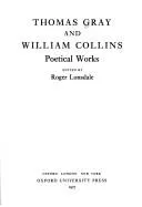Cover of Thomas Gray and William Collins