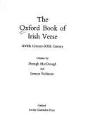 Cover of The Oxford book of Irish verse